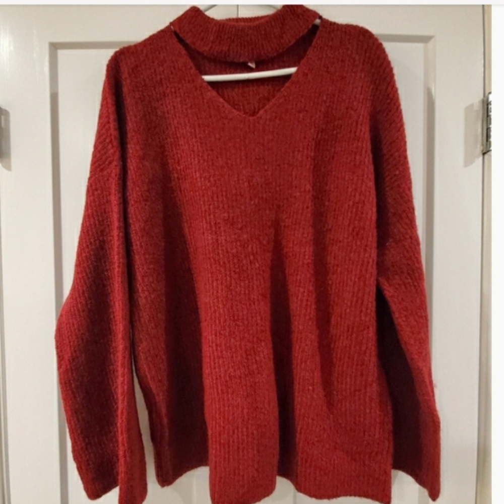 Harlow & Rose Red Sweater